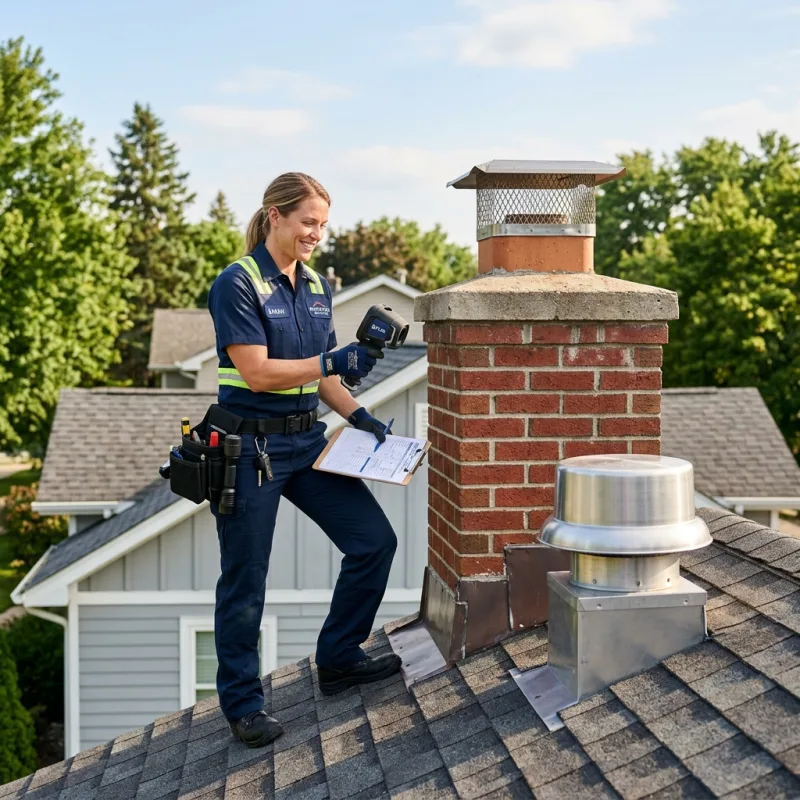 Technician removing a deceased bird from an indoor space in Moreland